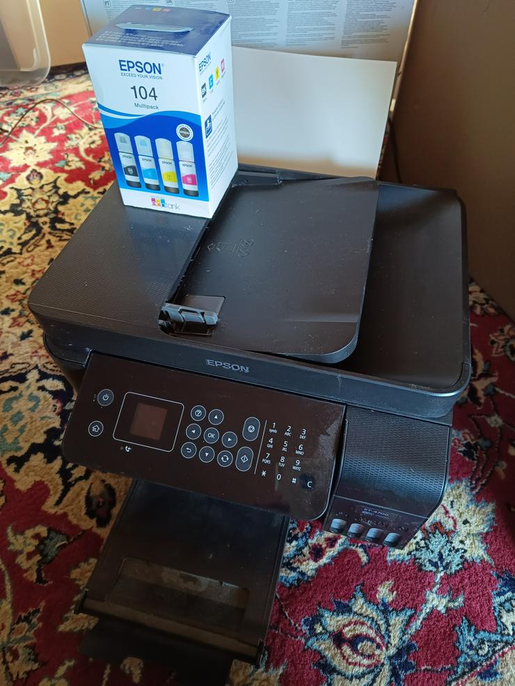 Bild 2: EPSON ET-4700 mit 1 Satz Tinten WLAN-Einheit defekt Druck, Scan, USB funktioniert
