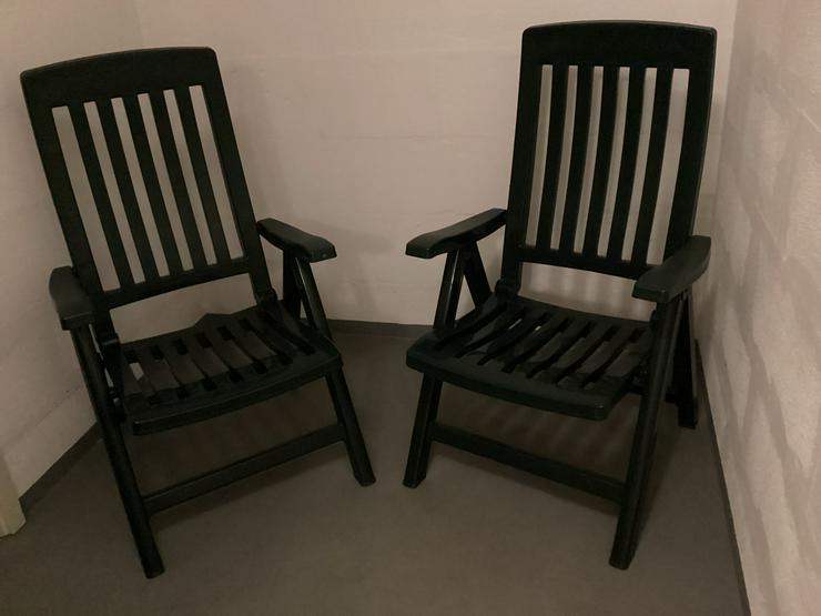 Bild 4: Gartenstühle Hochlehner mit Auflagen TOP !