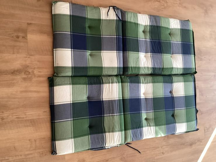 Bild 3: Gartenstühle Hochlehner mit Auflagen TOP !