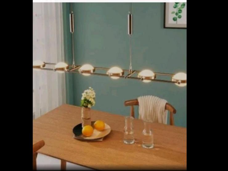 Balkenpendelleuchte höhenverstellbar dimmbar LED. TOP Zustand ! - Decken- & Wandleuchten - Bild 1