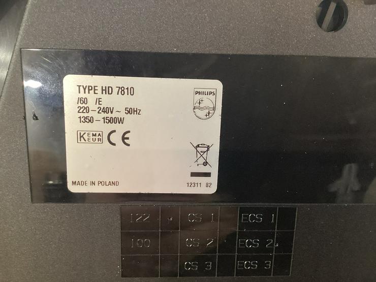 Bild 5: Philips Senseo schwarz mit Padhaltern