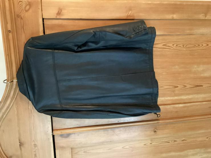 Bild 3: Lederjacke klassisch elegant Gr. 50 schwarz