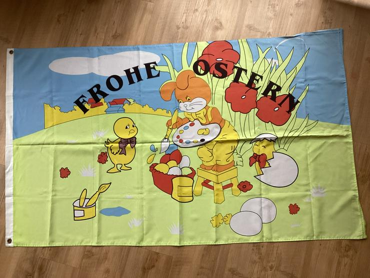 Fahne Flagge Ostern - Partydeko - Bild 1