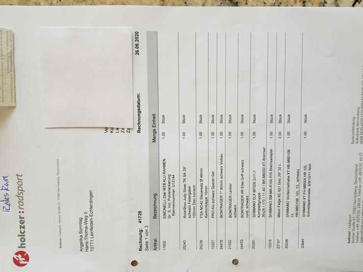 Bild 4: Top Mountainbike Simonelli 29er Alu-Rahmen