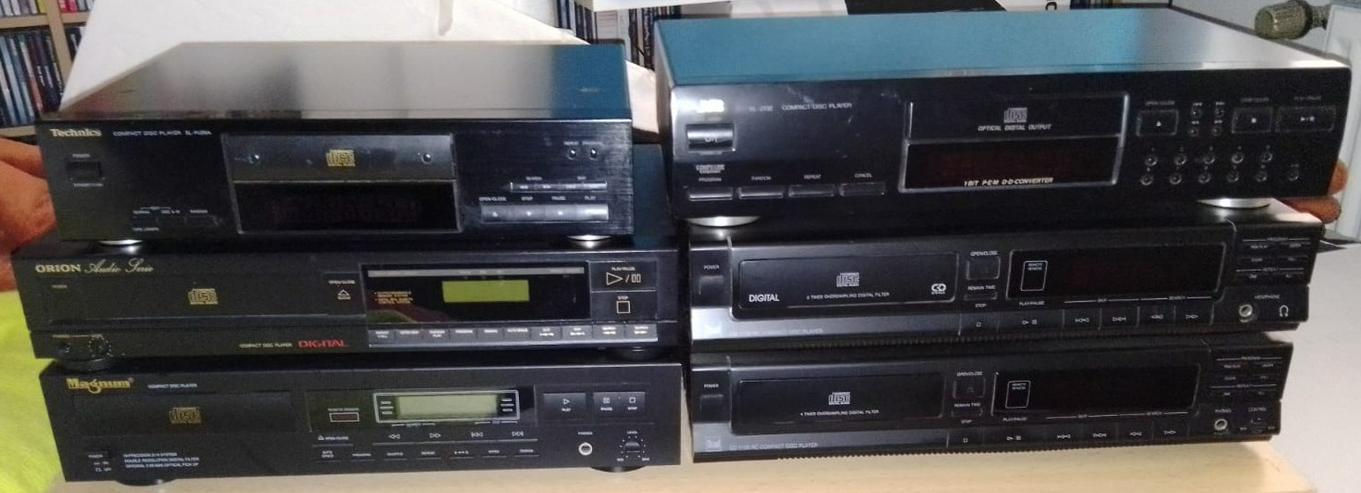 Bild 13: Compact-Disc-Player-Set - 6 X CD-Player-Konvolut von Technics, JVC, Dual, Orion und Magnum...!!! *****TOP*****