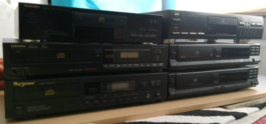 Bild 4: Compact-Disc-Player-Set - 6 X CD-Player-Konvolut von Technics, JVC, Dual, Orion und Magnum...!!! *****TOP*****