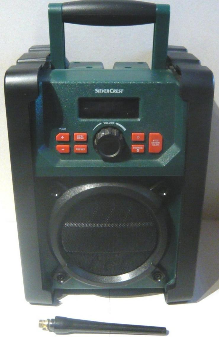 SILVERCREST DAB Baustellenradio SBDB 5 A1 Waterproof Bluetooth