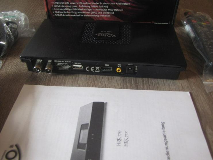 Bild 4: Digitaler HD Kabel Reciever XORO HRK 7719 - NEU & OVP + viel Zubehör