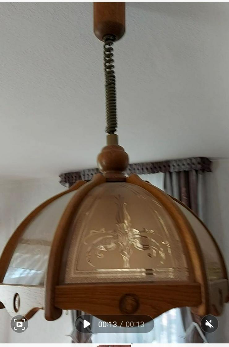 rustikale Deckenleuchte