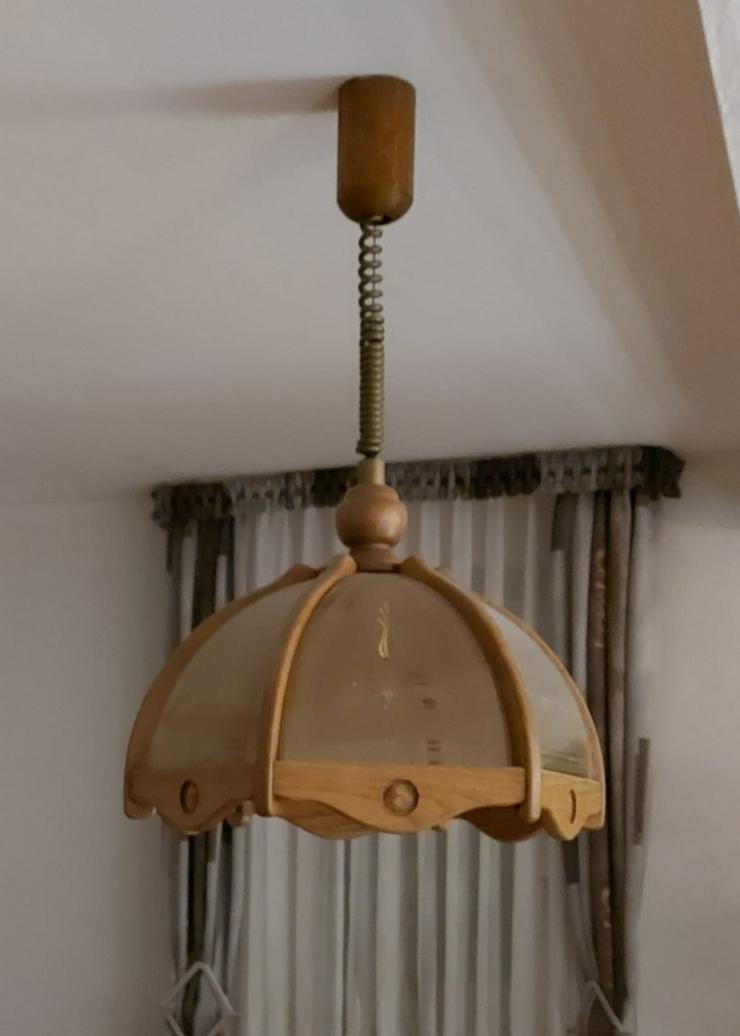 Bild 6: rustikale Deckenleuchte