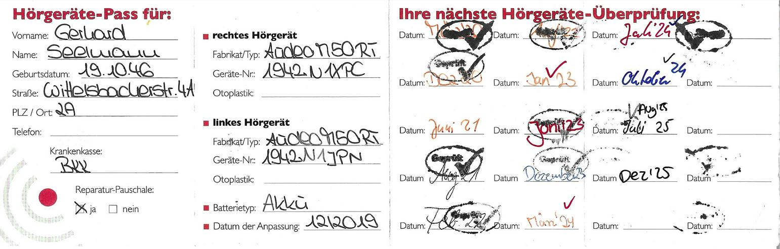 Bild 6: Hörgeräte Phonak, Pho, Audio MR-RT, reparaturbedürftig