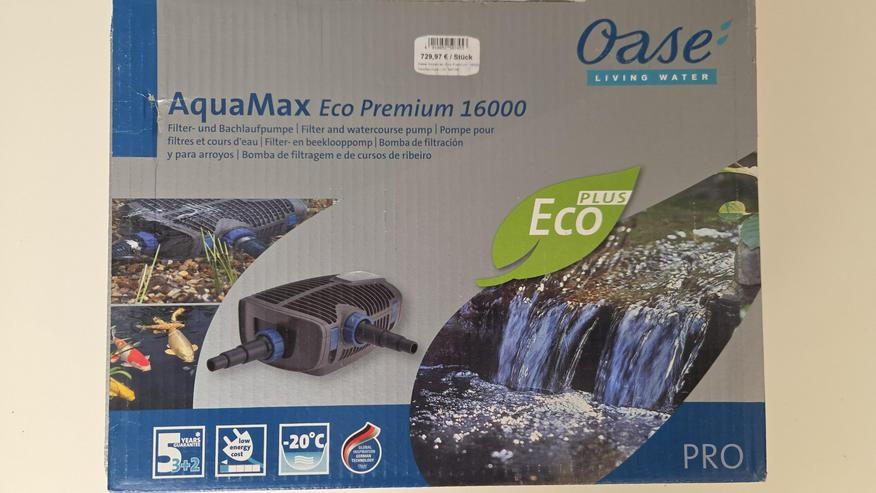 OASE AquaMax Eco Premium 16000 Filter- und Bachlaufpumpe