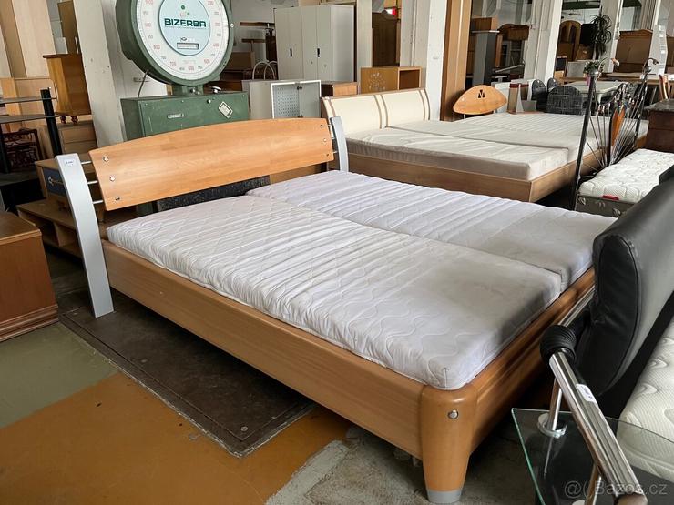 Bild 2: Massivholz Bett von Hülsta 180x 200 cm mit Lattenrost