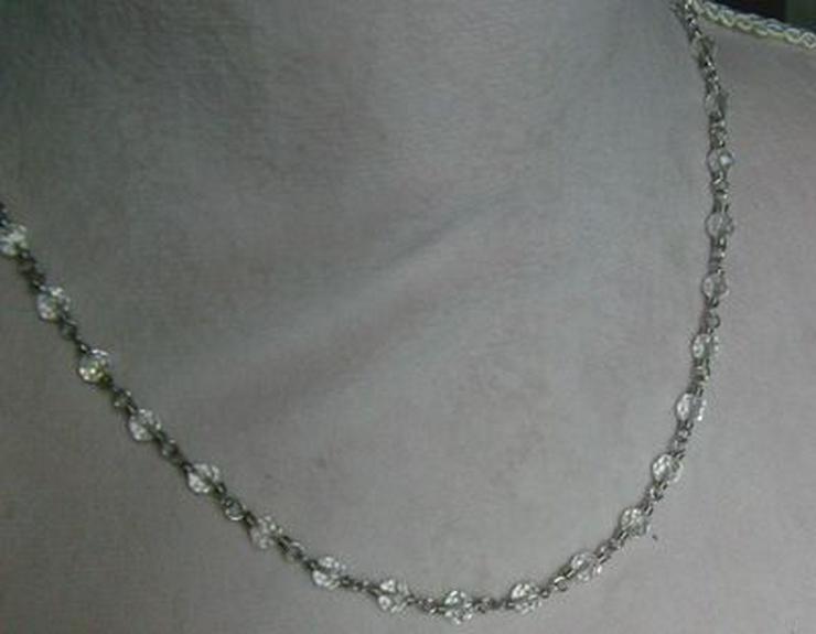 Bild 4: Kristallkette, 925 Silber
