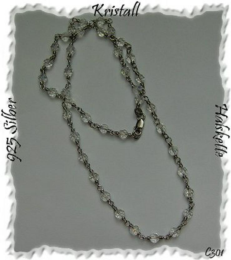 Bild 2: Kristallkette, 925 Silber