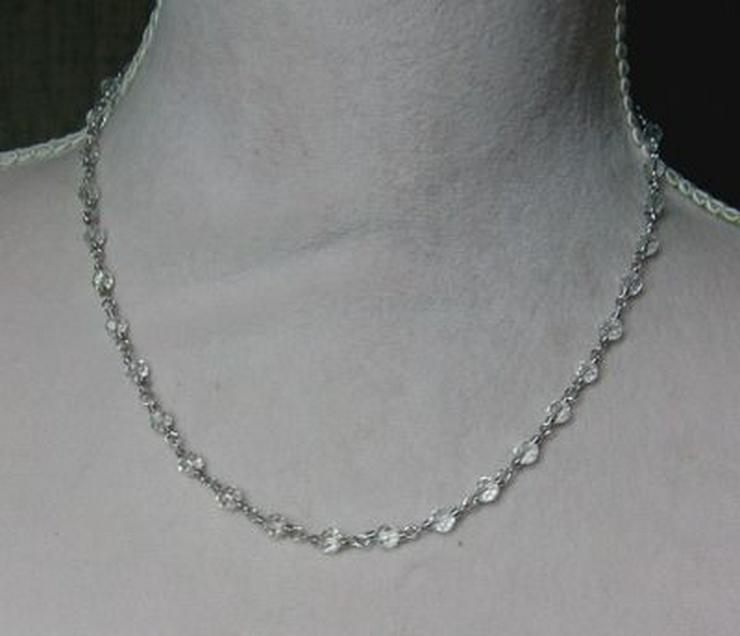 Bild 5: Kristallkette, 925 Silber