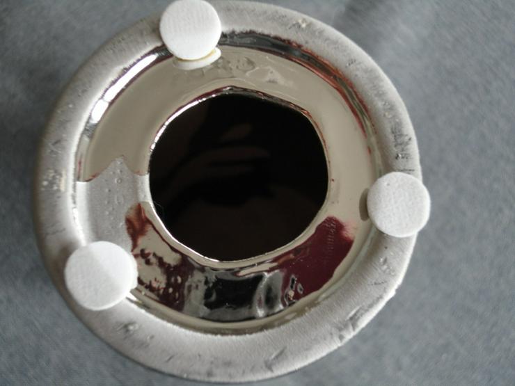 Bild 3: Teelichthalter Kerzenhalter hoch chrom glänzend , 9 Stück