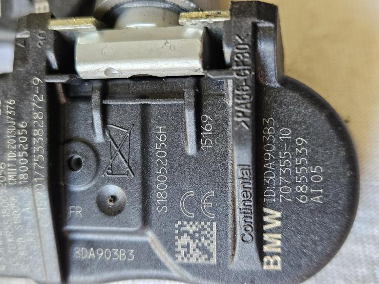 Bild 2: Verk. 3 St. gebrauchte Reifendrucksensoren (RDKS) v. Continental für BMW und MINI