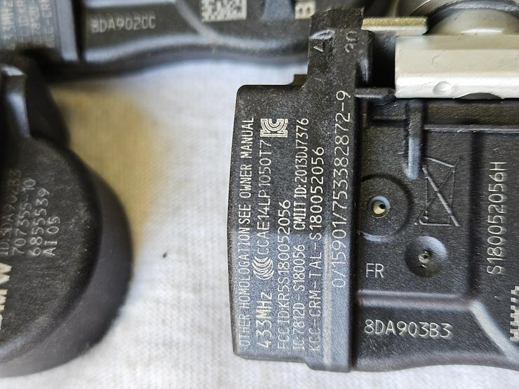 Bild 3: Verk. 3 St. gebrauchte Reifendrucksensoren (RDKS) v. Continental für BMW und MINI