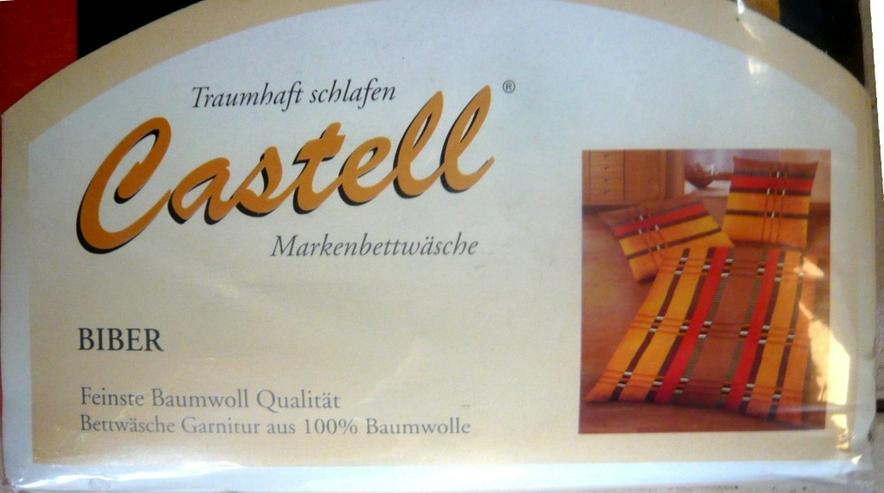 Bild 3: 2x Castell Biber Bettwäsche Decke 135x200 Kissen 80x80 NEU!!