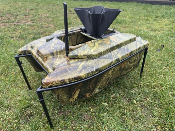 Fischfeeder Futterboot, Raymarine, Autopilot, Viel Zubehör