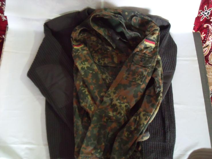 Bild 17: Herren Army Hemd Jacke Camouflage + Poluver army .