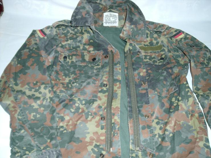 Bild 7: Herren Army Hemd Jacke Camouflage + Poluver army .