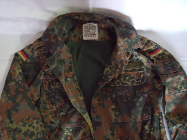 Bild 5: Herren Army Hemd Jacke Camouflage + Poluver army .