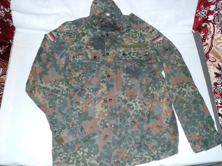 Bild 4: Herren Army Hemd Jacke Camouflage + Poluver army .