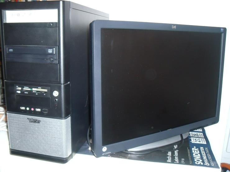 Bild 6: PC A 8 4GB 500 GB HDD, mit monitor + Silber Kette vergolden .