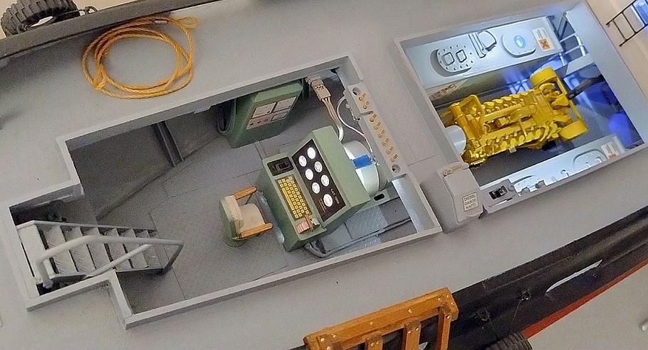 Bild 10: RC Modellschiff, realitätsnahe Einrichtung, Unikat kein Bausatz!