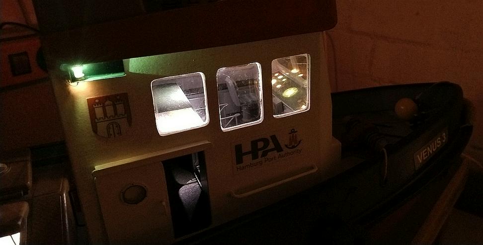 Bild 17: RC Modellschiff, realitätsnahe Einrichtung, Unikat kein Bausatz!