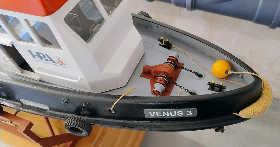 Bild 3: RC Modellschiff, realitätsnahe Einrichtung, Unikat kein Bausatz!