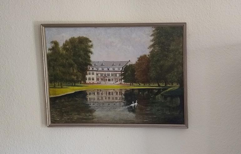 Bild 2: Historisches Ölbild vom Schloß "Görlsdorf", Krs. Angermünde 