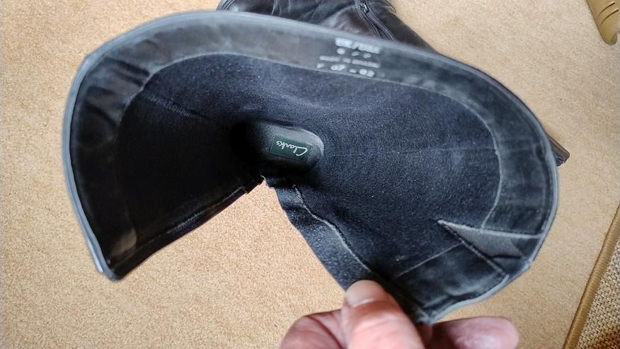 Bild 9: Vintage Lederstiefel Fa. "Clarks", Größe 37, nur 2 bis 3x getragen !
