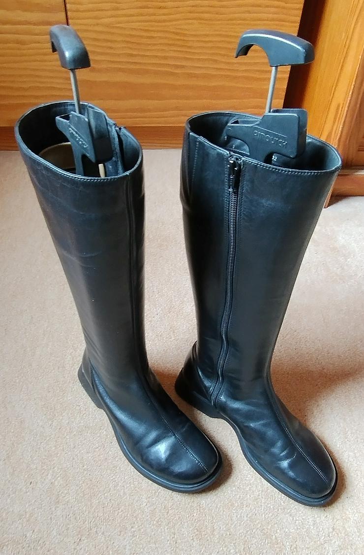 Bild 2: Vintage Lederstiefel Fa. "Clarks", Größe 37, nur 2 bis 3x getragen !