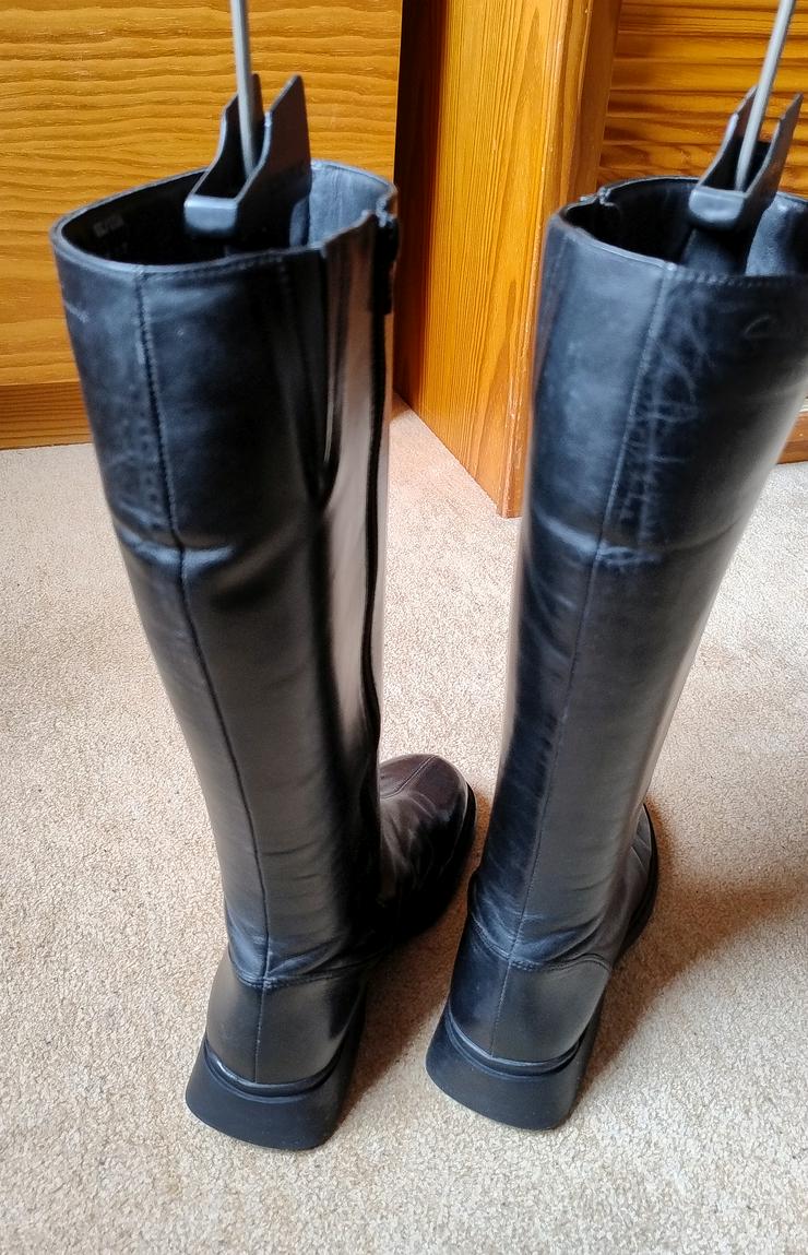 Bild 3: Vintage Lederstiefel Fa. "Clarks", Größe 37, nur 2 bis 3x getragen !