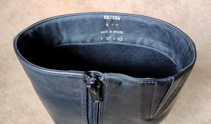 Bild 7: Vintage Lederstiefel Fa. "Clarks", Größe 37, nur 2 bis 3x getragen !