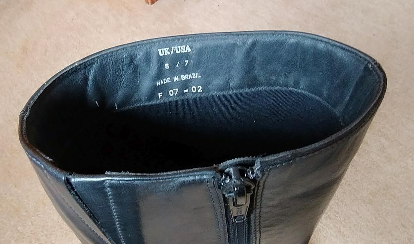 Bild 6: Vintage Lederstiefel Fa. "Clarks", Größe 37, nur 2 bis 3x getragen !