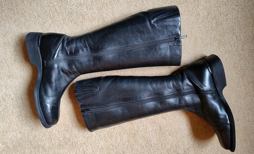 Bild 4: Vintage Lederstiefel Fa. "Clarks", Größe 37, nur 2 bis 3x getragen !