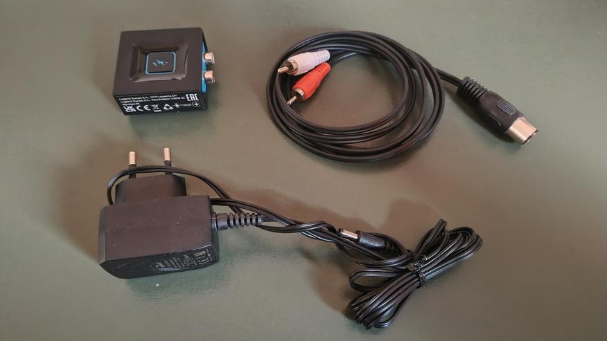 Bluetooth - Audio-Empfänger für Stereo-Verstärker & Netzteil 5V/150mA