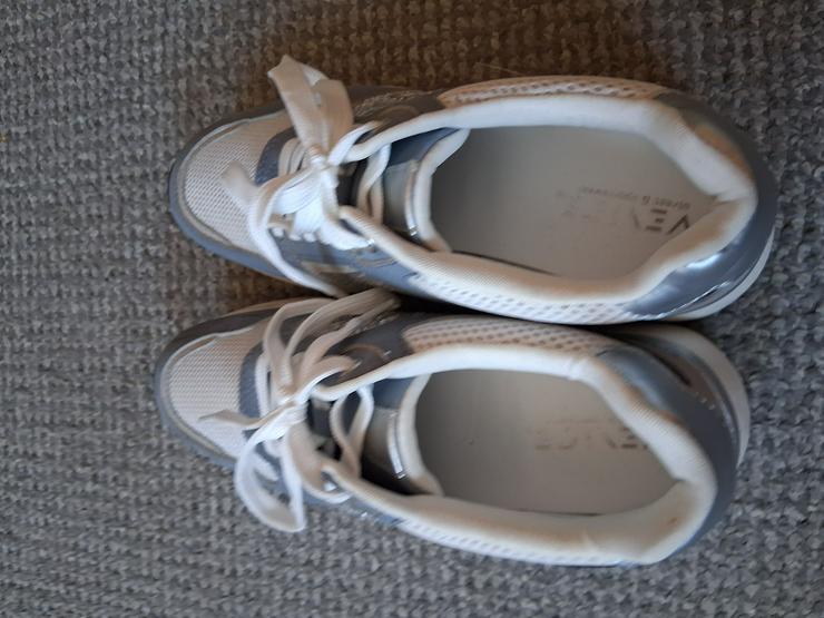 Bild 4: Hohe Damen Sneakers Größe 38 Venice Grau/Weiß