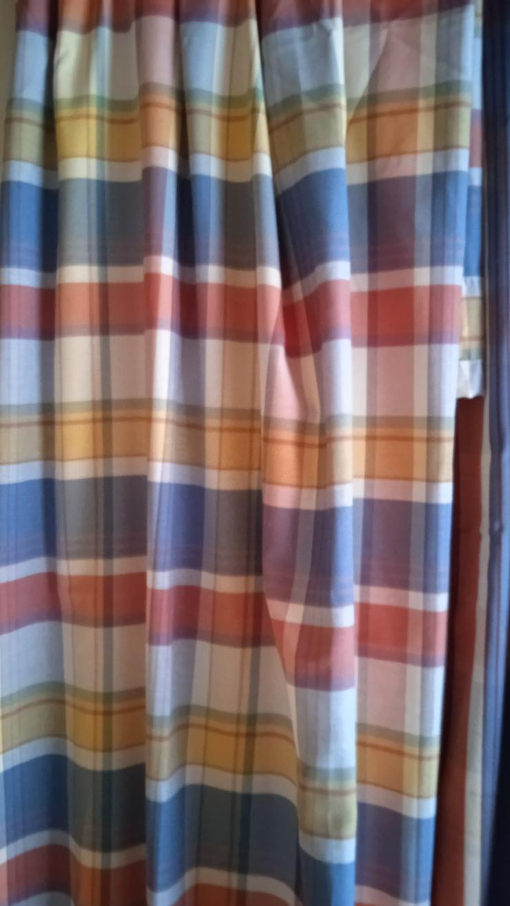 3 Übergardinen- Schal  -beitseitig verwendbar 1,40x2,45 - Gardinen - Bild 1