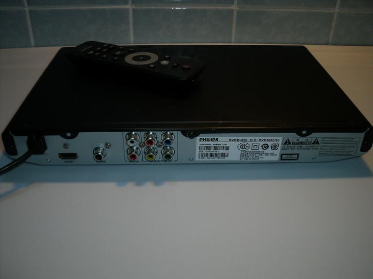 Bild 12: DVD Player Philips 3680 DviX , HDMI ,USB ,gebraucht zustand .