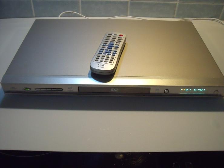 Bild 7: DVD Player Arena mit Fernbedienung DviX, Fast neu.