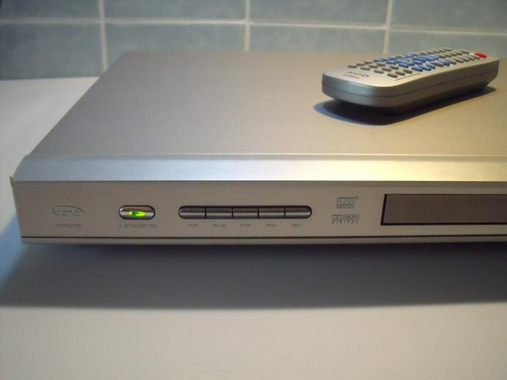 Bild 3: DVD Player Arena mit Fernbedienung DviX, Fast neu.