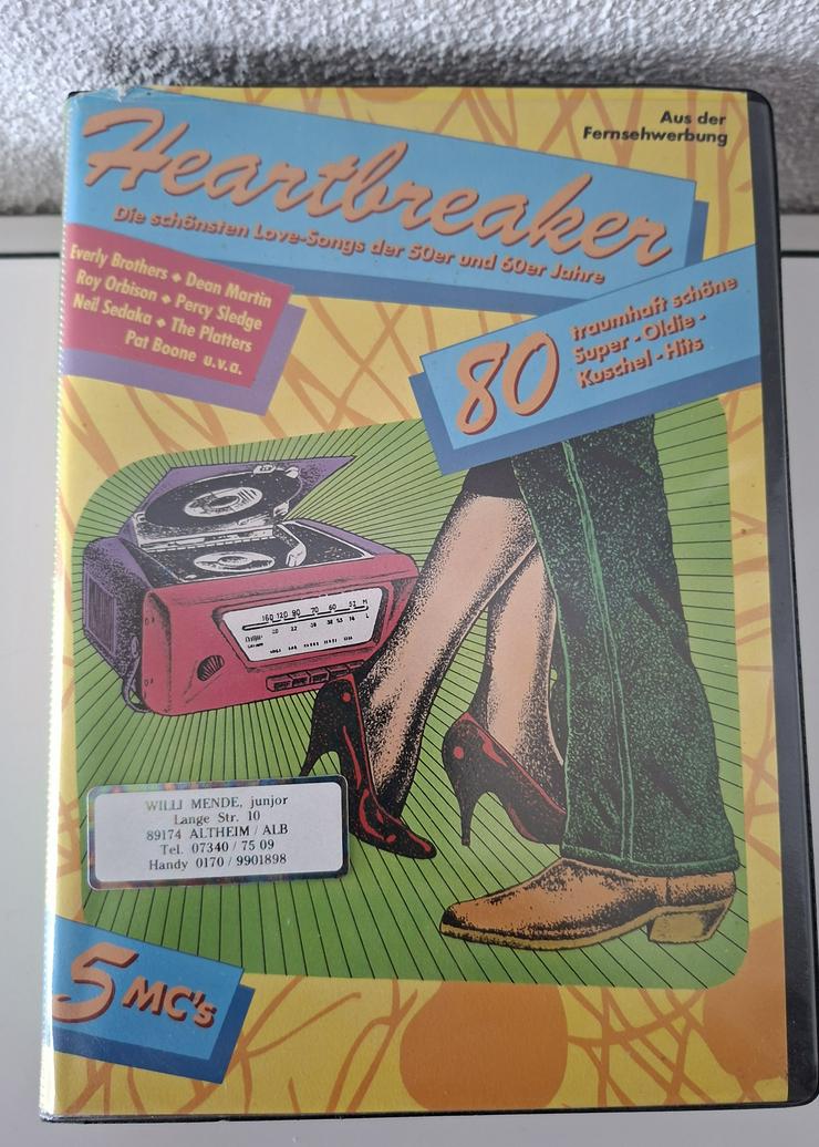 MC`s der 80 Jahre Heartbreaker - Musikkassetten - Bild 1