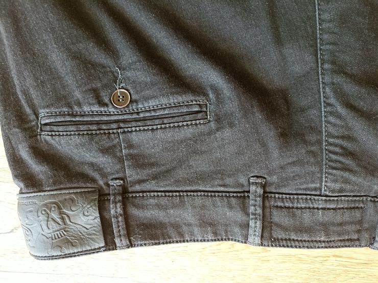 Bild 6: Walbusch Herren Hose schwarz Gr. 27 Kurzgröße Herrenhose Jeanshose Hose gebr.