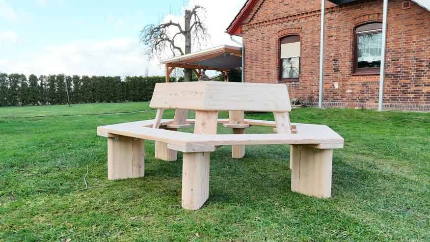 Bild 5: Baumbank. Gartenbank. Holzbank. Krongartmöbel.