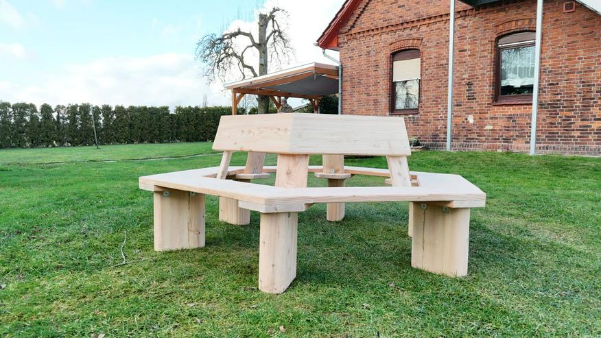 Bild 6: Baumbank. Gartenbank. Holzbank. Krongartmöbel.